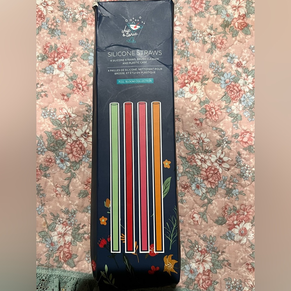 Silicone straws